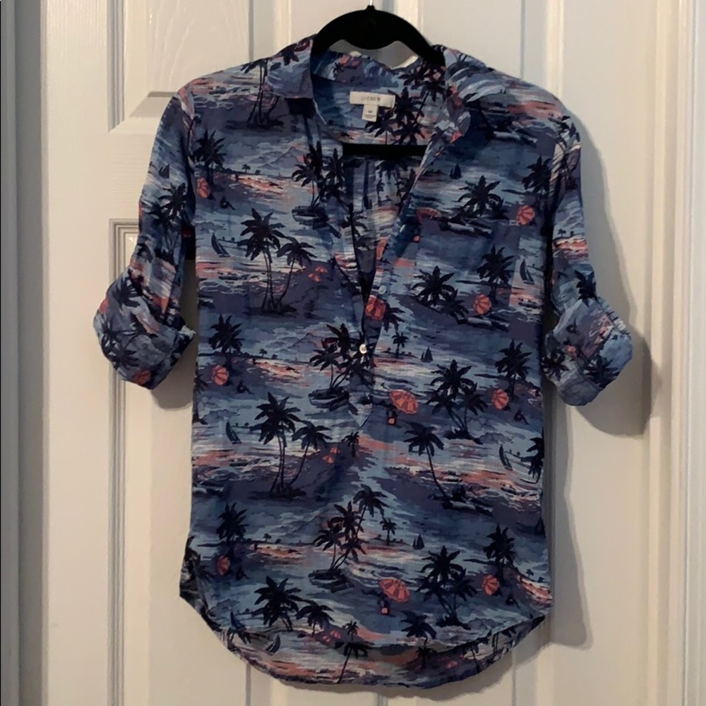 J. Crew Beach Shirt